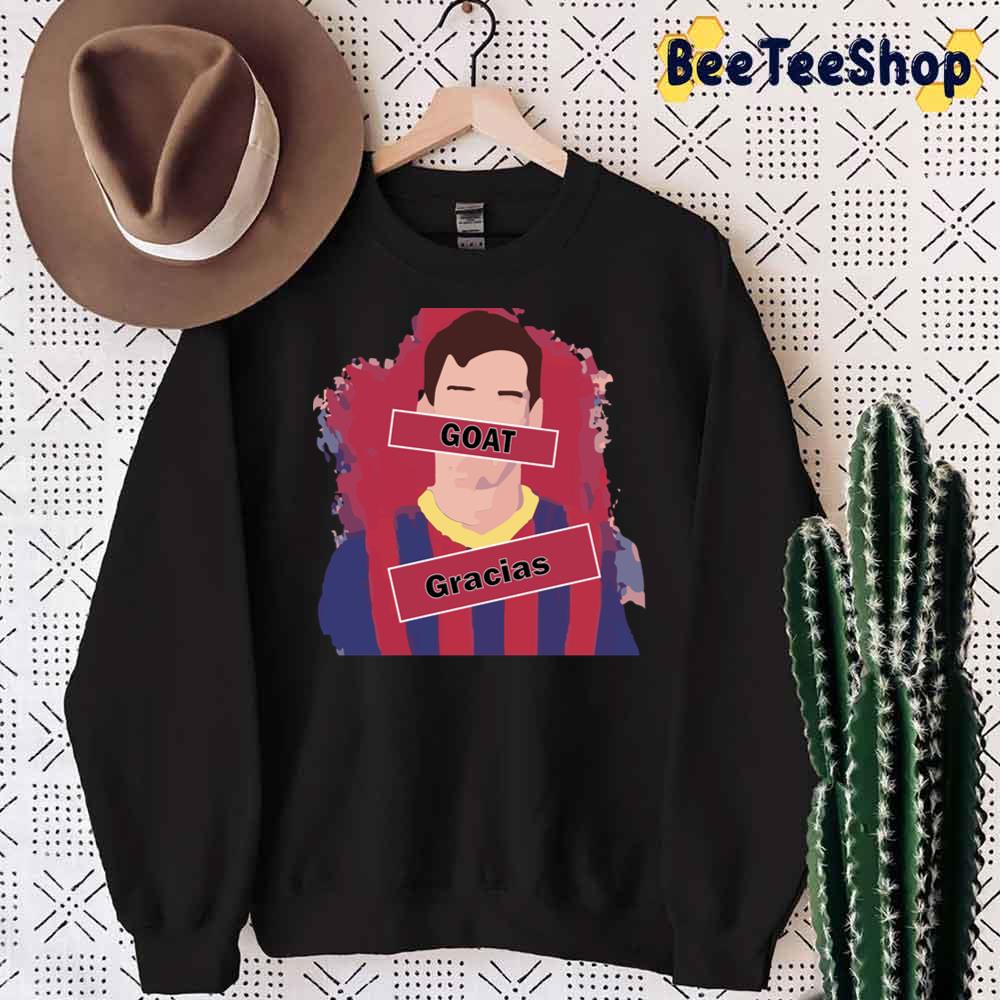 Gracias Goat Lionel Messi Football Unisex T-Shirt Gracias Goat Lionel Messi Football Unisex T-Shirt