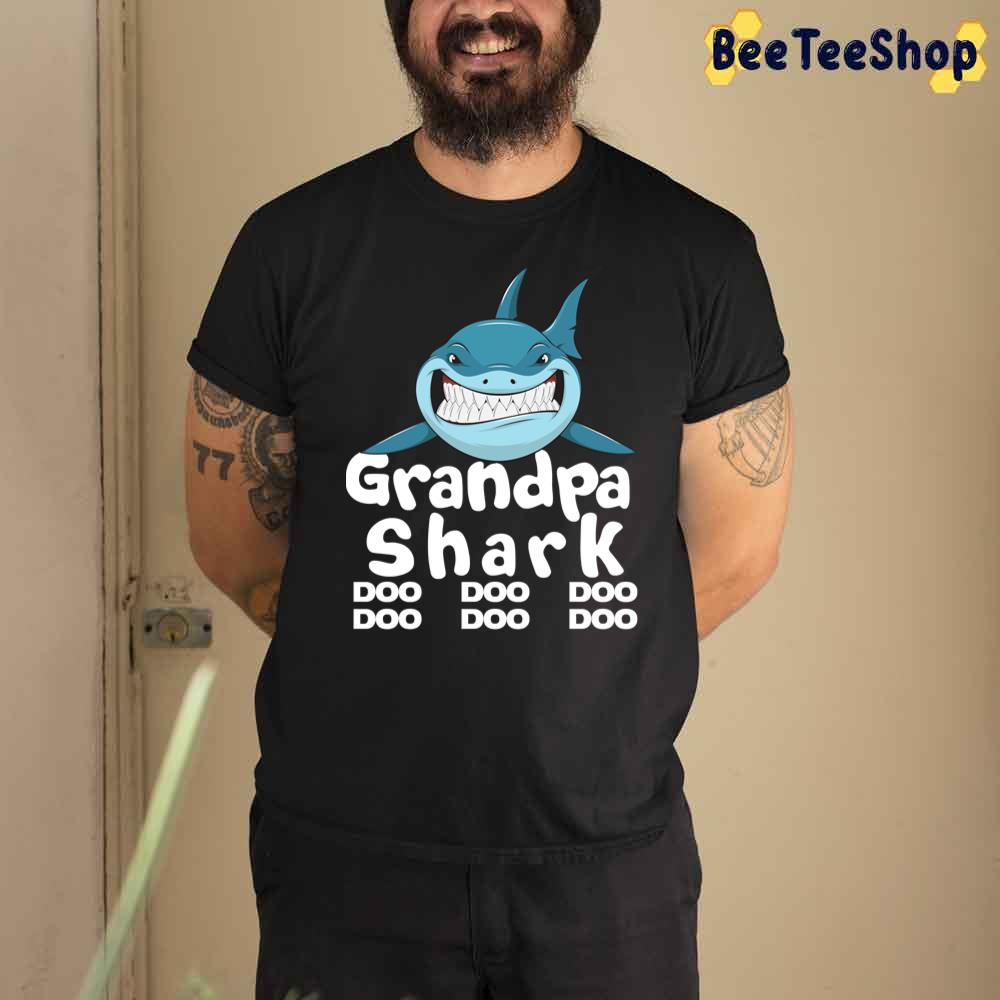 Grandpa Shark Doo Doo Doo Father's Day Unisex T-Shirt Grandpa Shark Doo Doo Doo Father's Day Unisex T-Shirt