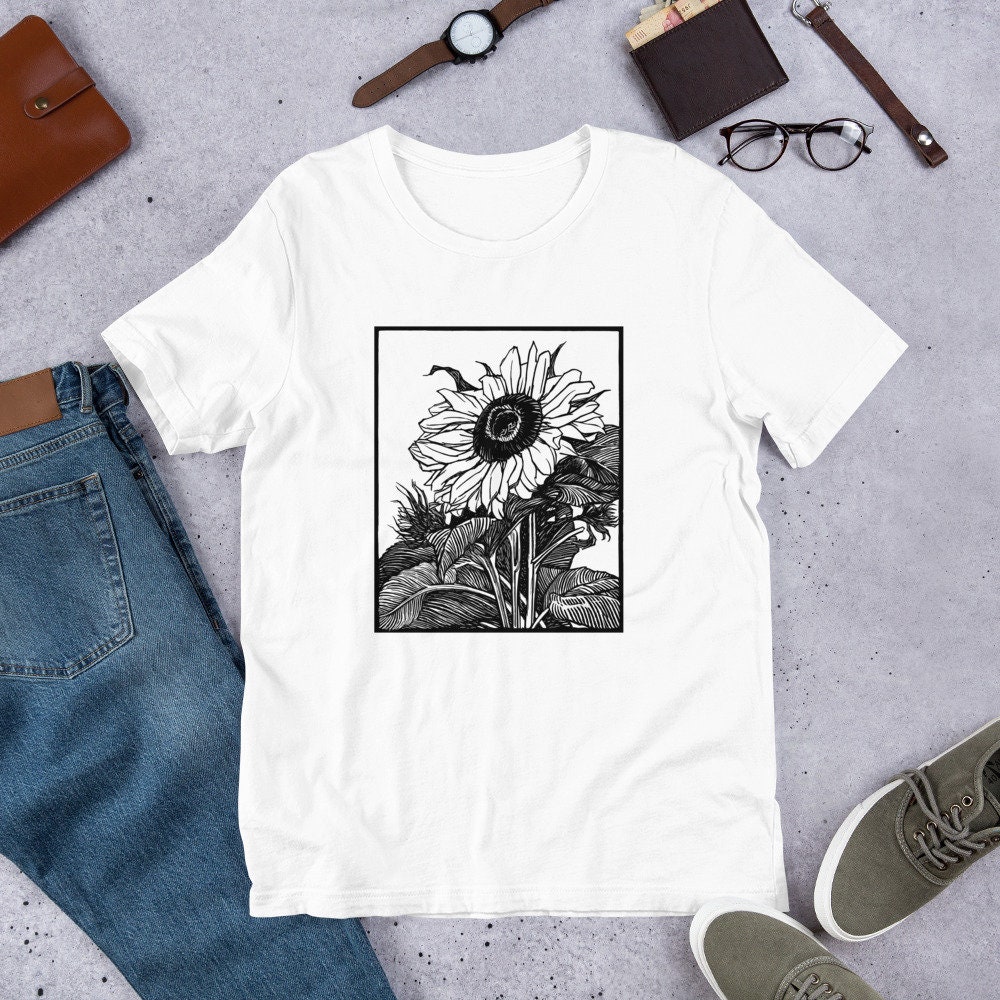 Graphic Style Boho Sunflowerhippie Unsiex T-Shirt Graphic Style Boho Sunflowerhippie Unsiex T-Shirt
