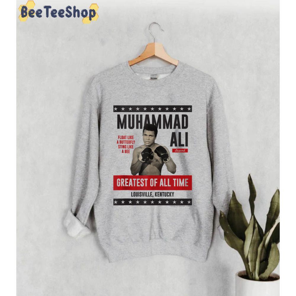Greatest Of All Time Muhammad Ali Boxing Unisex Sweatshirt Greatest Of All Time Muhammad Ali Boxing Unisex Sweatshirt