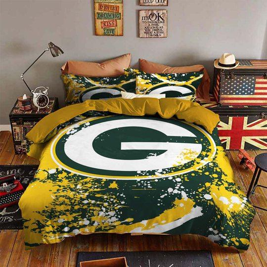 Green Bay Packers Bedding Set Green Bay Packers Bedding Set