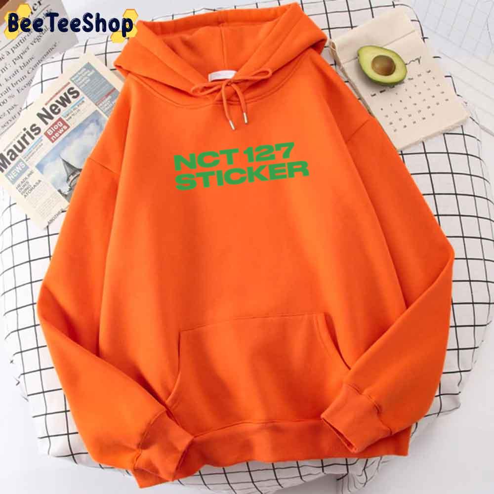 Green Text Design NCT 127 Kpop Unisex Hoodie Green Text Design NCT 127 Kpop Unisex Hoodie