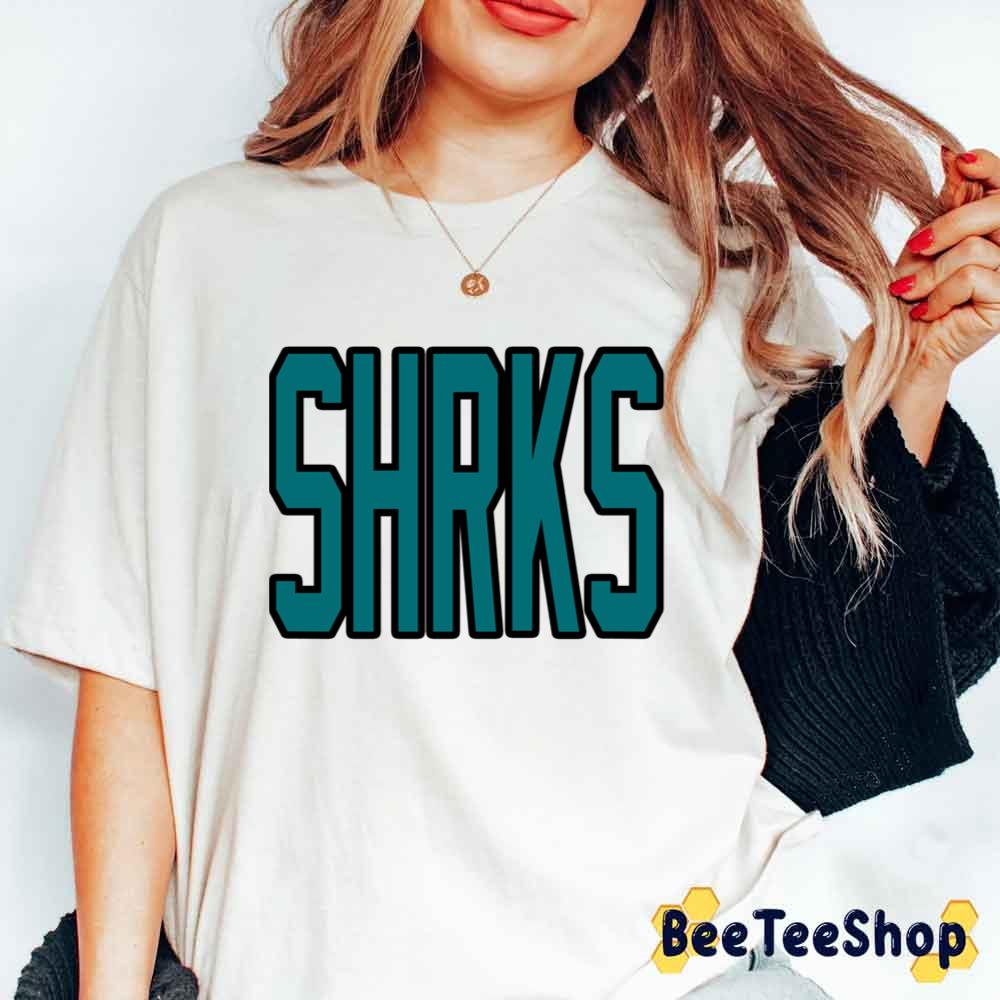 Green Text San Jose Hockey Unisex T-Shirt Green Text San Jose Hockey Unisex T-Shirt