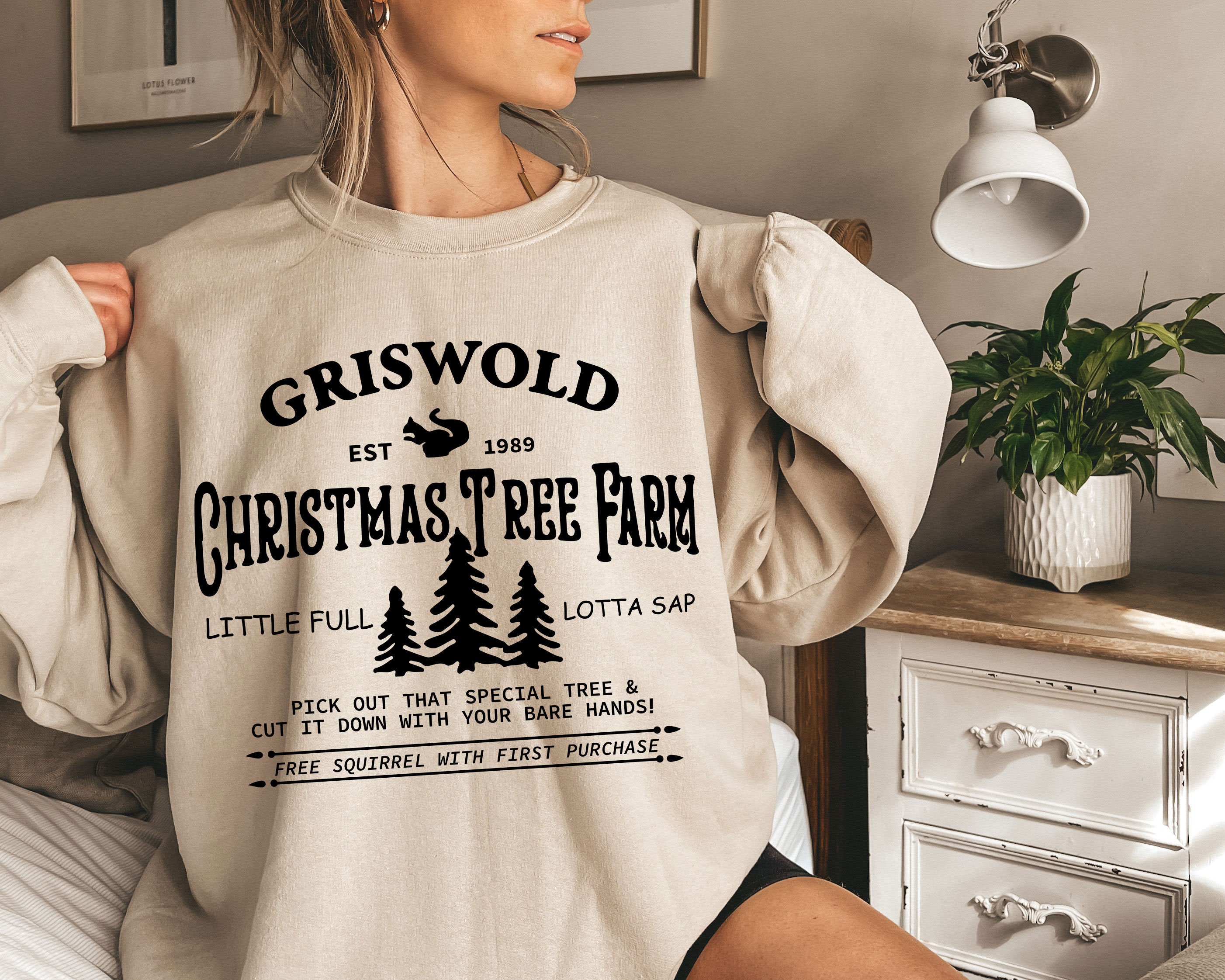 Griswold Christmas Tree Farm Crewneck Unisex Sweatshirt