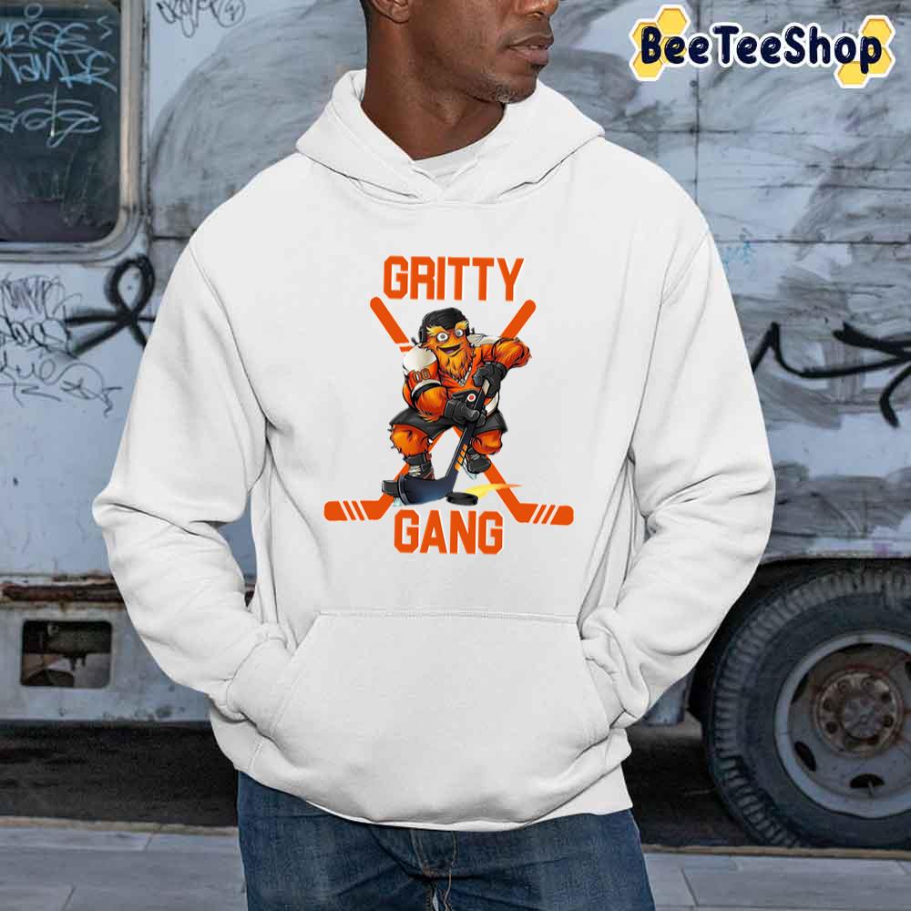 Gritty Gang Orange And Black Art Philadelphia Flyers Hockey Unisex Sweatshirt Gritty Gang Orange And Black Art Philadelphia Flyers Hockey Unisex Sweatshirt