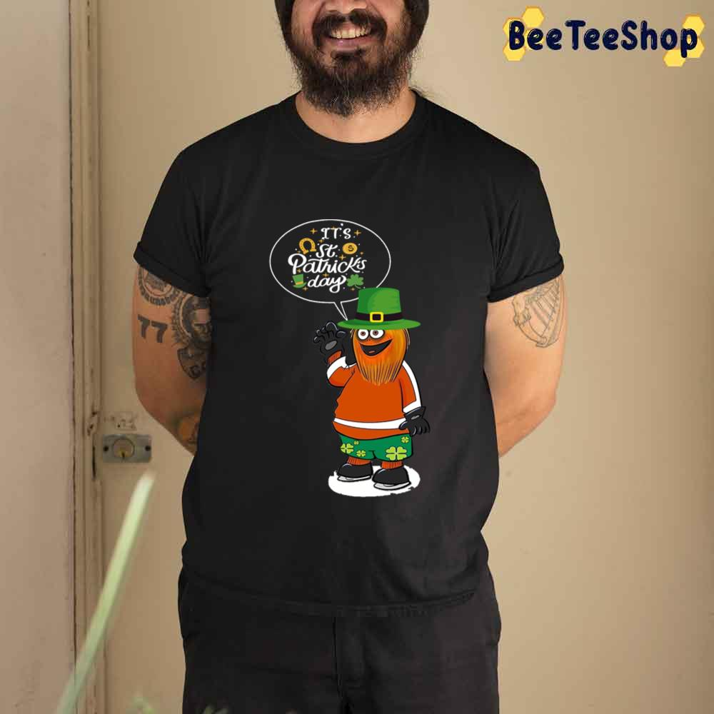 Gritty St Patrick Day Philadelphia Flyers Hockey Unisex T-Shirt Gritty St Patrick Day Philadelphia Flyers Hockey Unisex T-Shirt