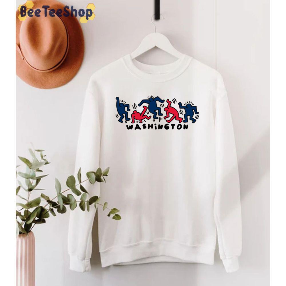Groovy People Washington Capitals Hockey Unisex T-Shirt Groovy People Washington Capitals Hockey Unisex T-Shirt