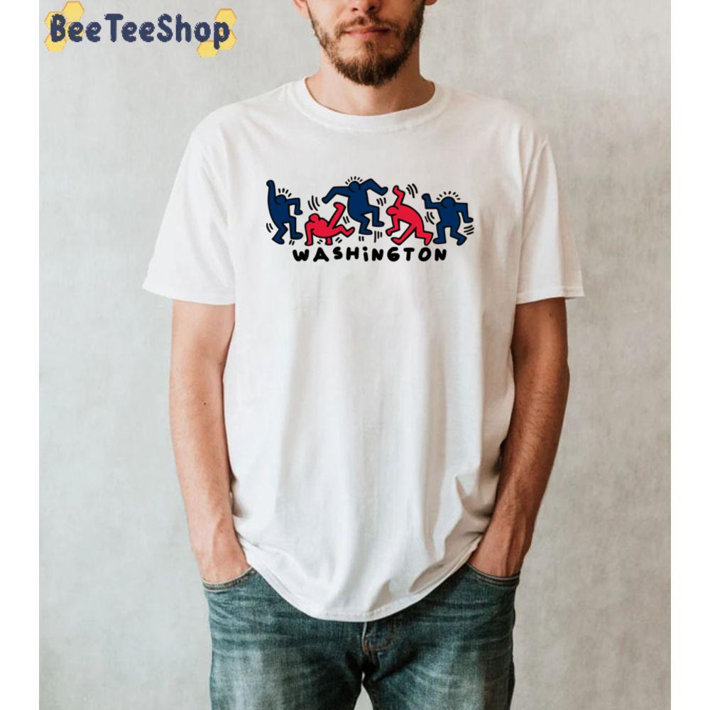 Groovy People Washington Capitals Hockey Unisex T-Shirt Groovy People Washington Capitals Hockey Unisex T-Shirt