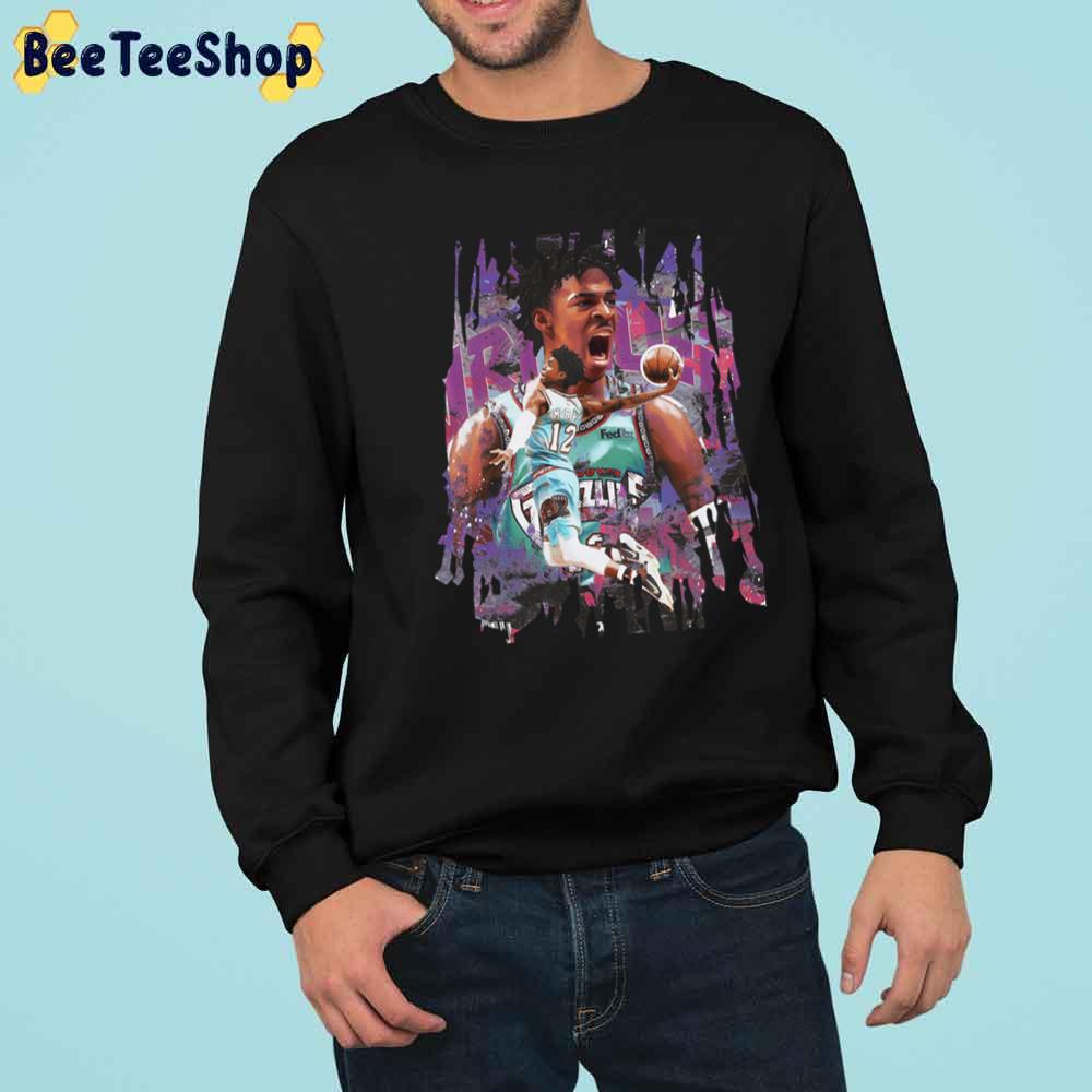 Grunge Style Ja Morant Memphis Grizzlies Unisex T-Shirt Grunge Style Ja Morant Memphis Grizzlies Unisex T-Shirt