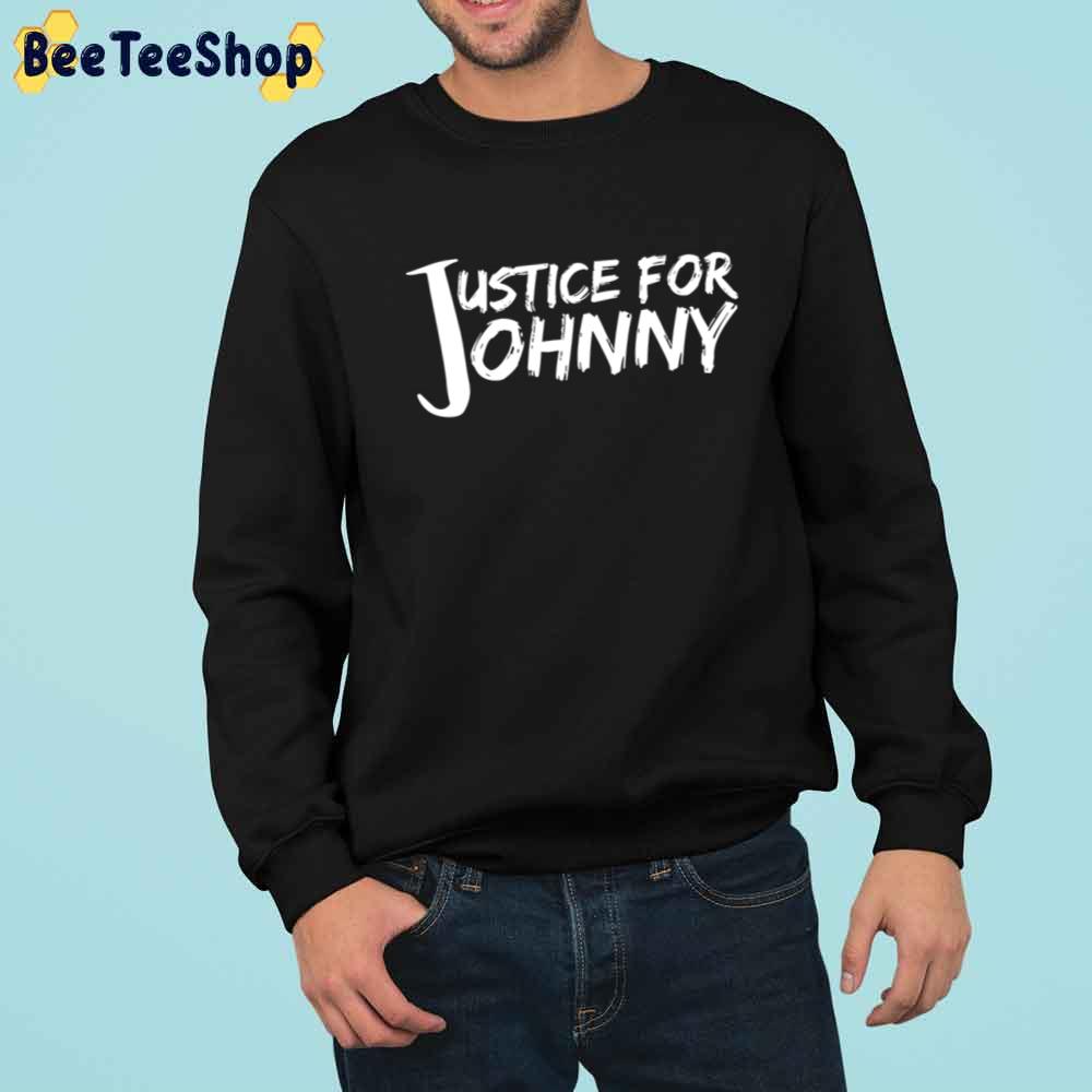 Handwritten Style Justice For Johnny Depp Unisex T-Shirt Handwritten Style Justice For Johnny Depp Unisex T-Shirt