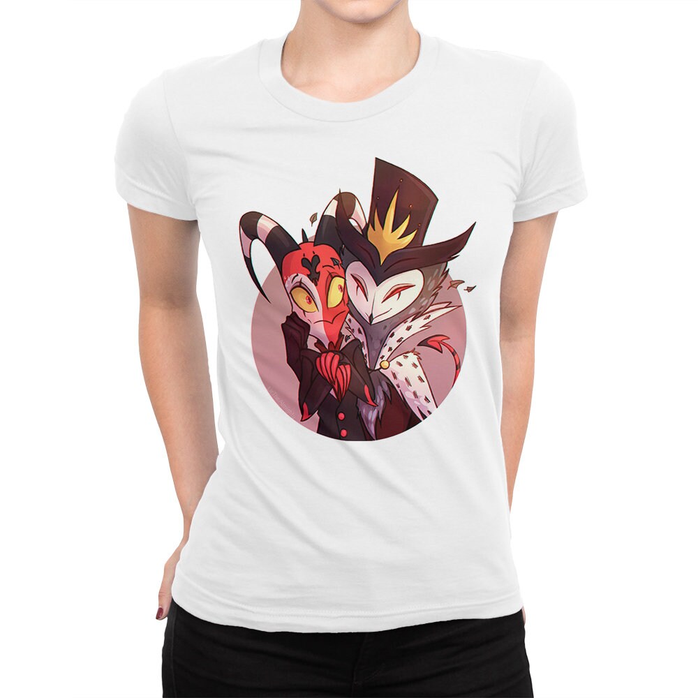 Hazbin Hotel Stolas And Blitzo T-Shirt Hazbin Hotel Stolas And Blitzo T-Shirt