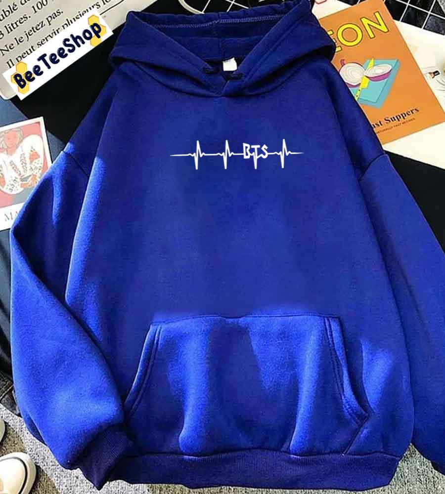 Heartbeat BTS Kpop Unisex Hoodie Heartbeat BTS Kpop Unisex Hoodie