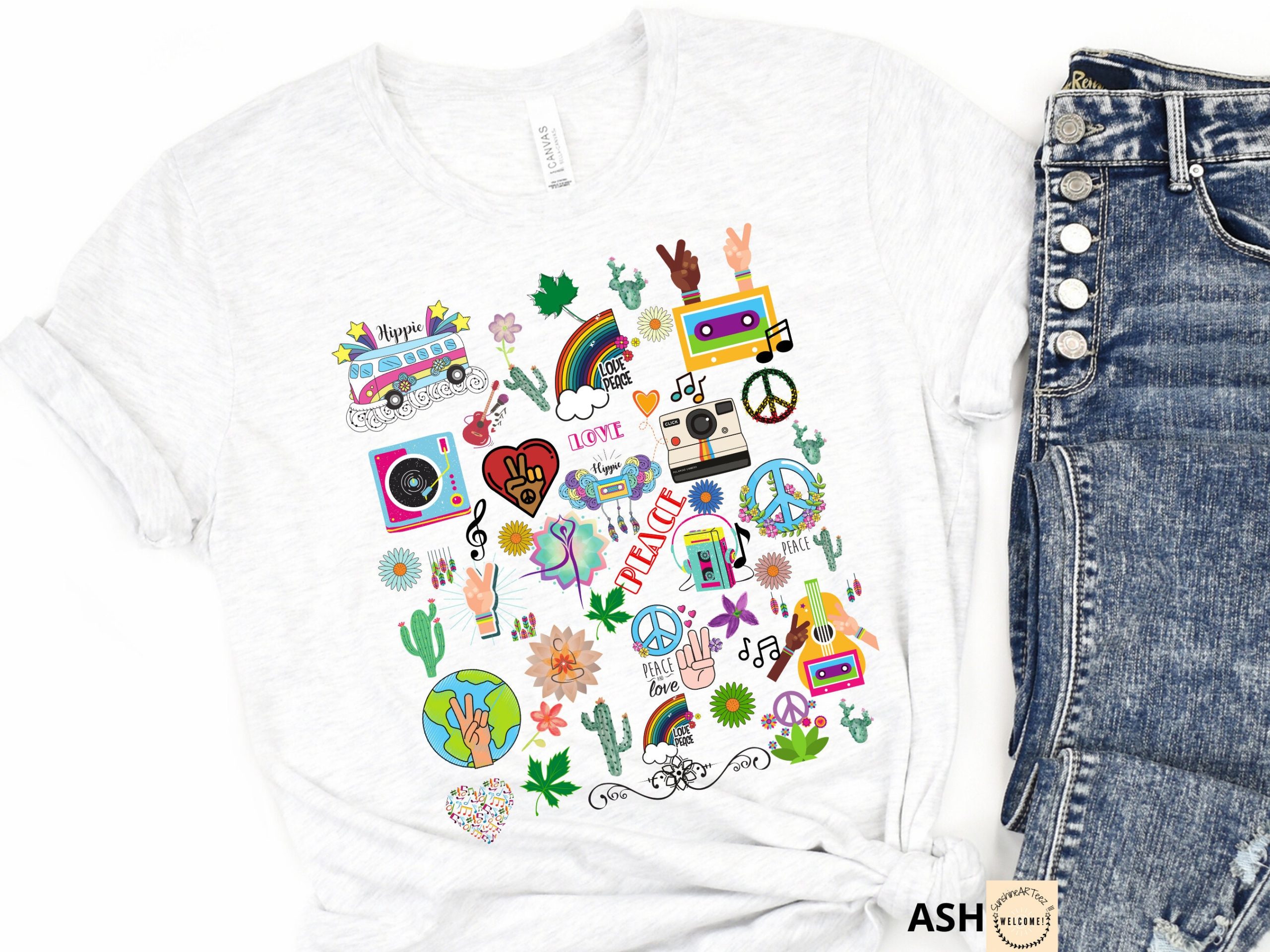 Hippie Soul Music Bundle Hippie Soul Music Lovers Unisex T-Shirt Hippie Soul Music Bundle Hippie Soul Music Lovers Unisex T-Shirt