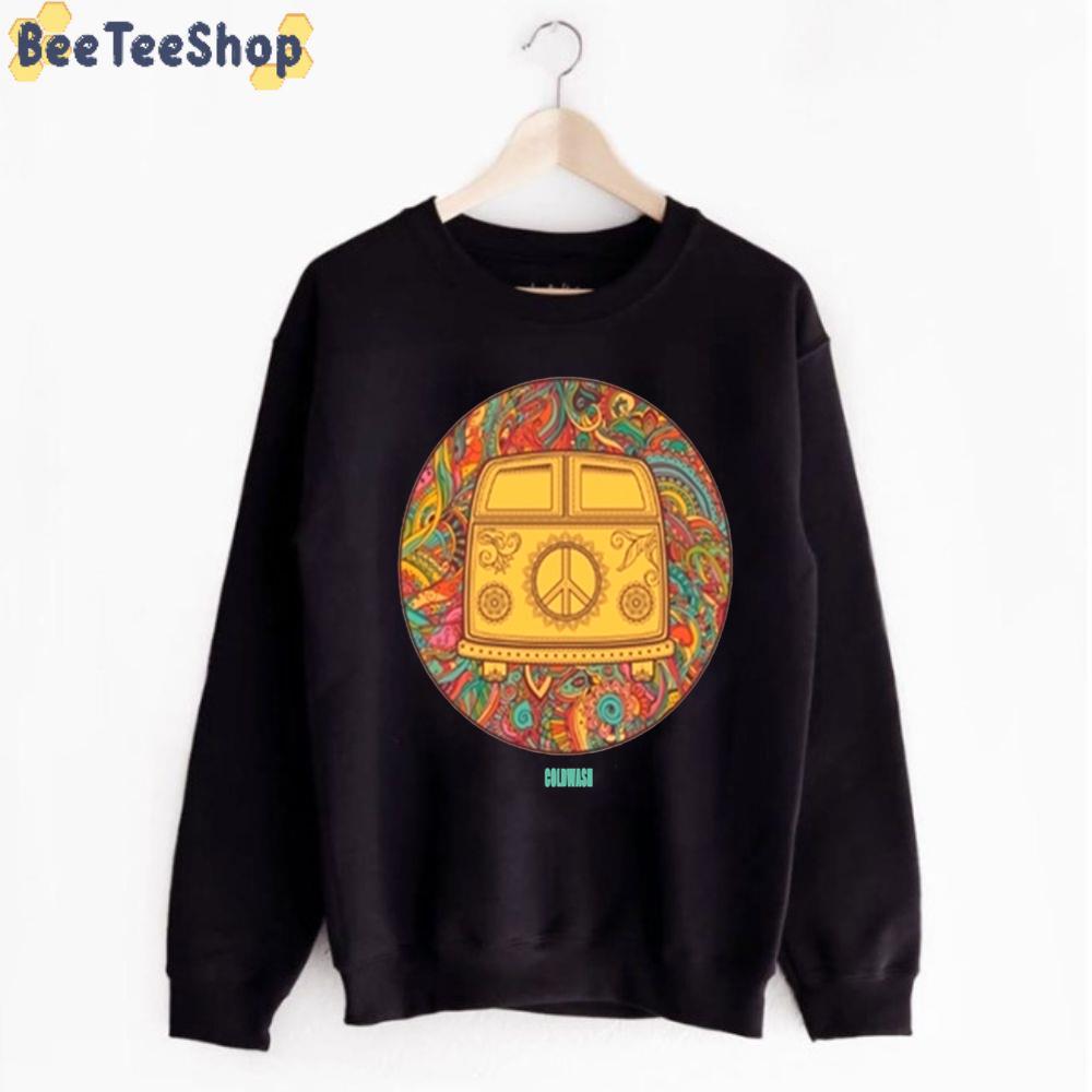 Hippie Wagon Happy Hippie Day Unisex T-Shirt Hippie Wagon Happy Hippie Day Unisex T-Shirt