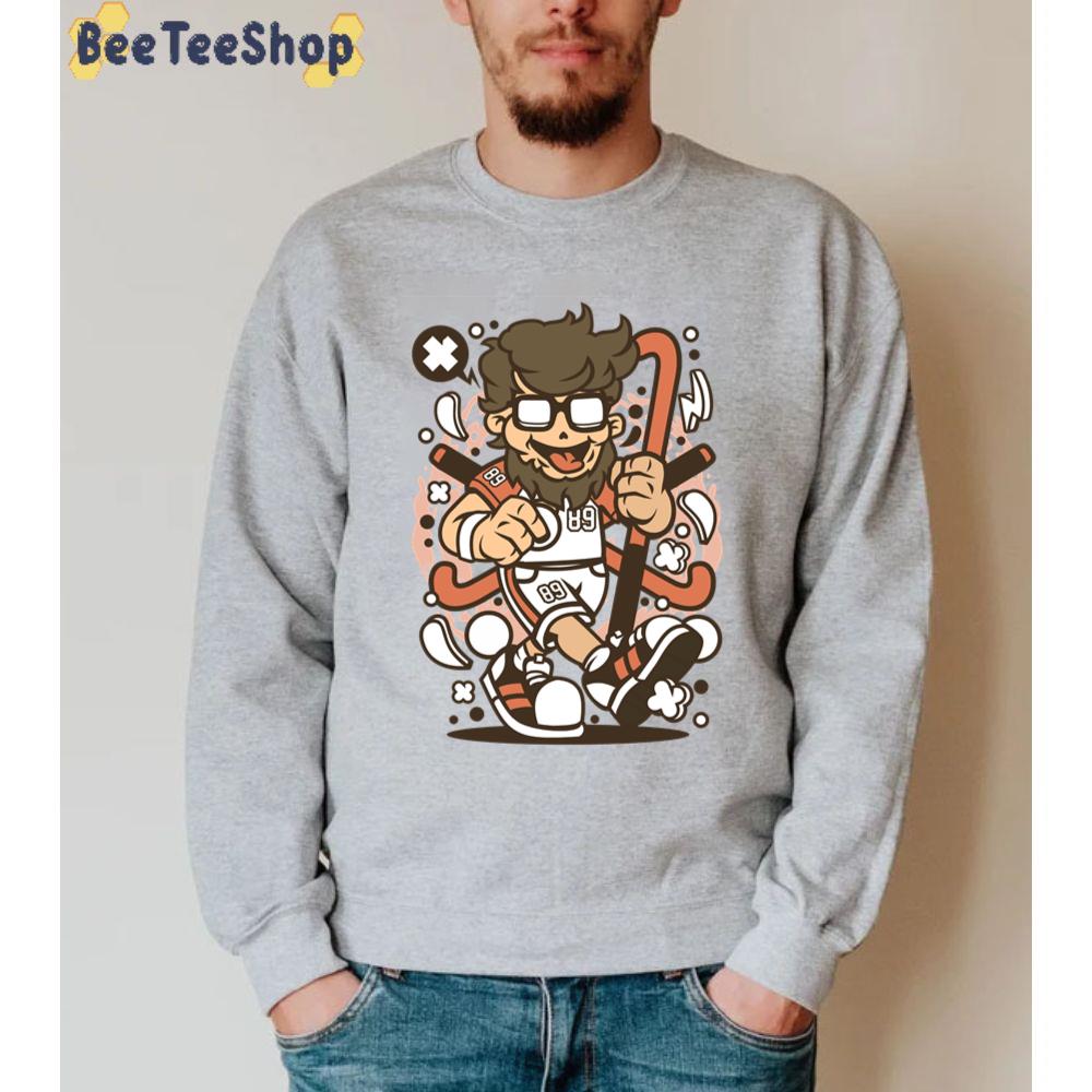 Hipster Field Hockey Unisex Sweatshirt Hipster Field Hockey Unisex Sweatshirt
