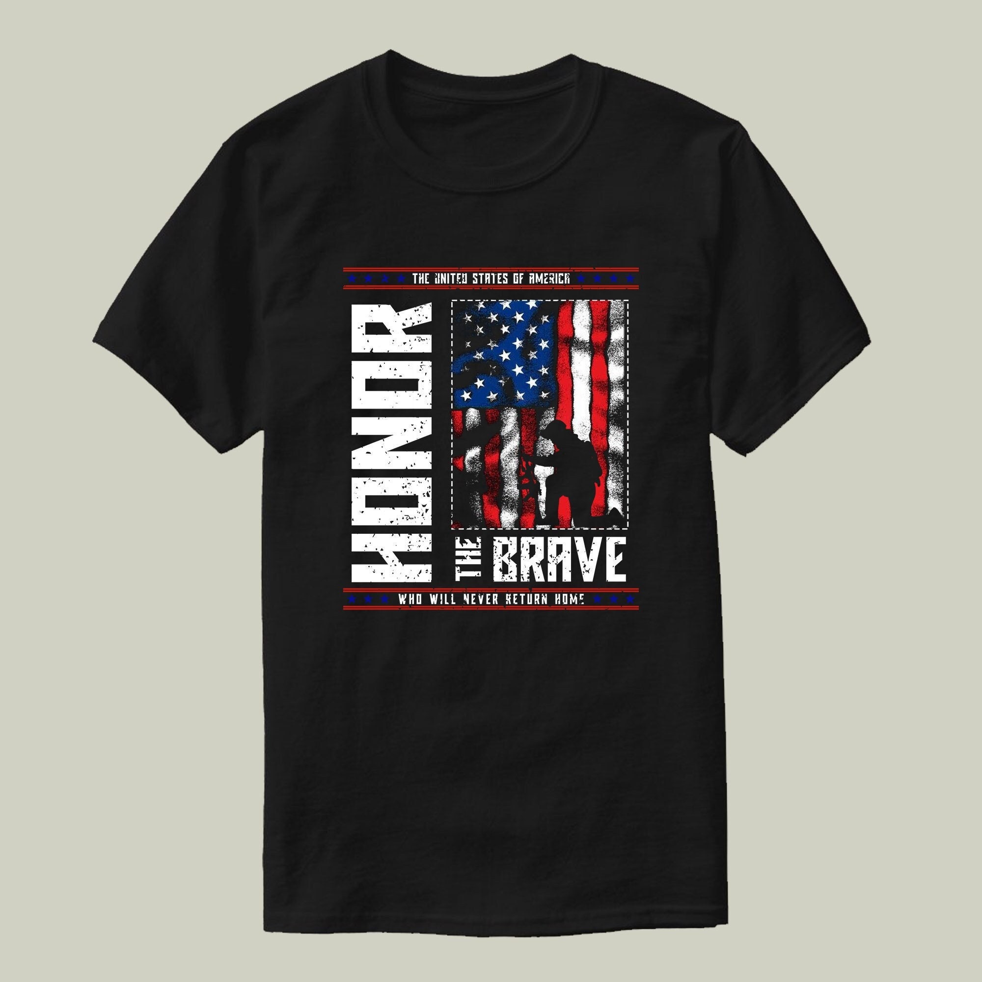 Honor The Brave United States Memorial Day Unisex T-Shirt Honor The Brave United States Memorial Day Unisex T-Shirt