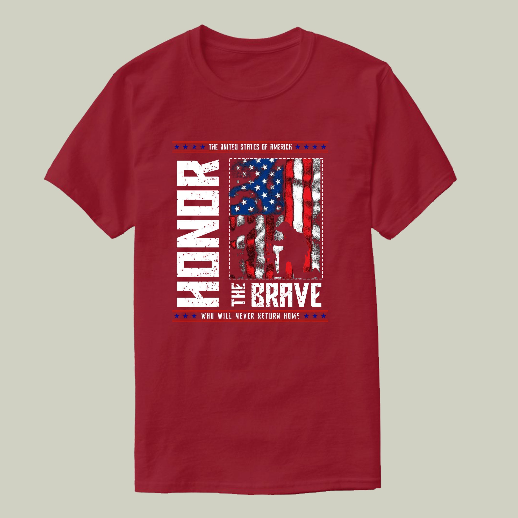 Honor The Brave United States Memorial Day Unisex T-Shirt Honor The Brave United States Memorial Day Unisex T-Shirt