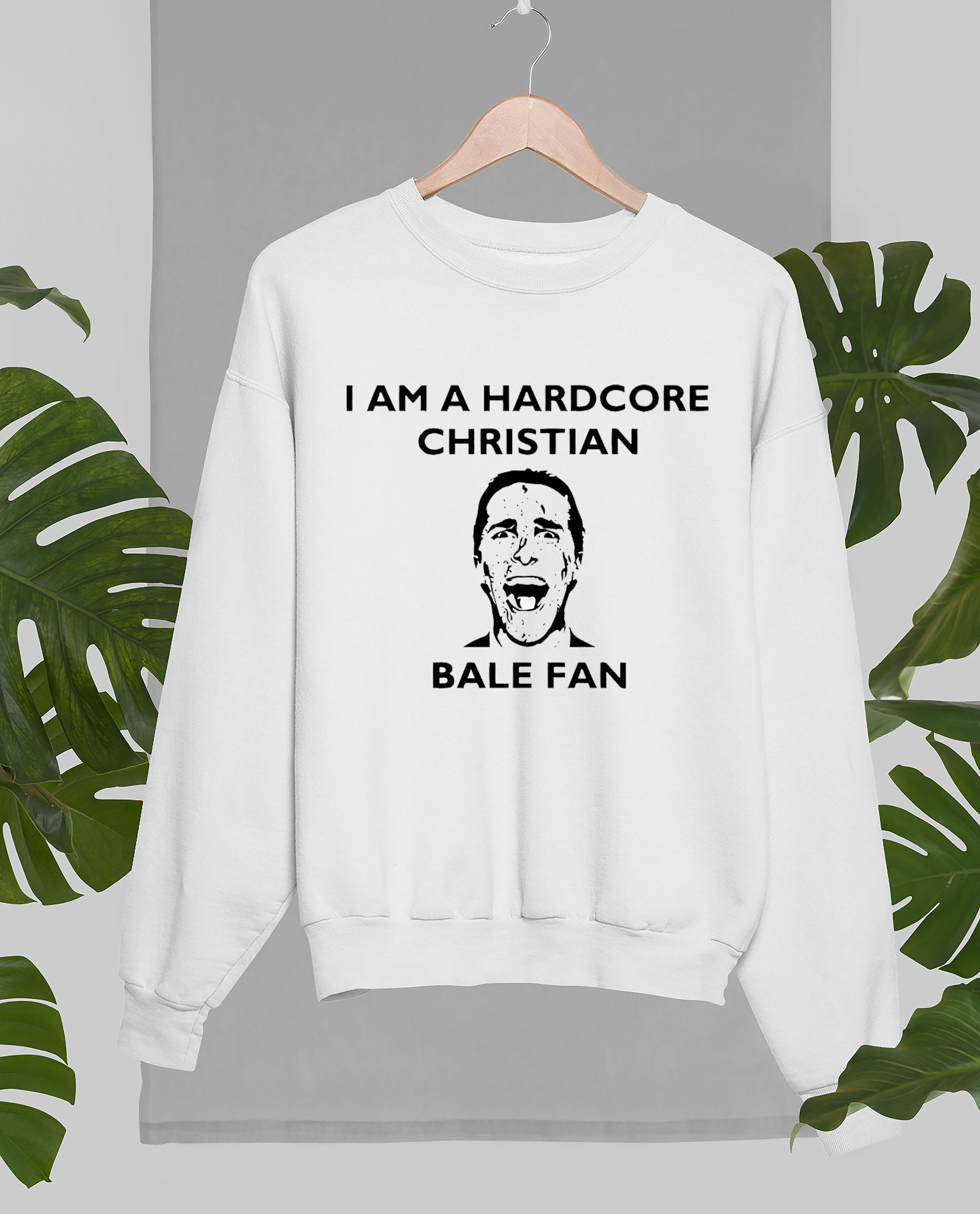 I Am A Hardcore Christian Bale Fan Bateman Meme Vintage Movie Unisex T-Shirt
