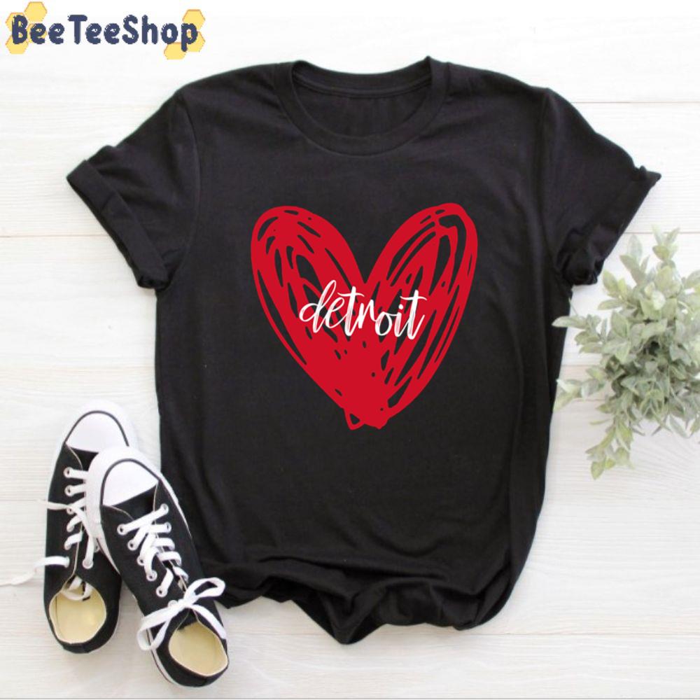 I Love Detroit Red Wings Hockey Unisex T-Shirt I Love Detroit Red Wings Hockey Unisex T-Shirt