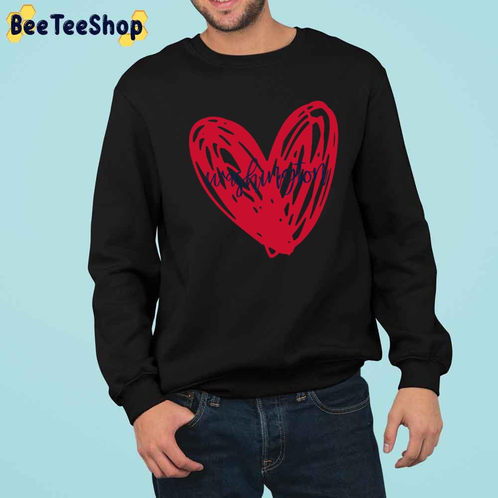 I Love Washington Capitals Hockey Unisex Sweatshirt I Love Washington Capitals Hockey Unisex Sweatshirt