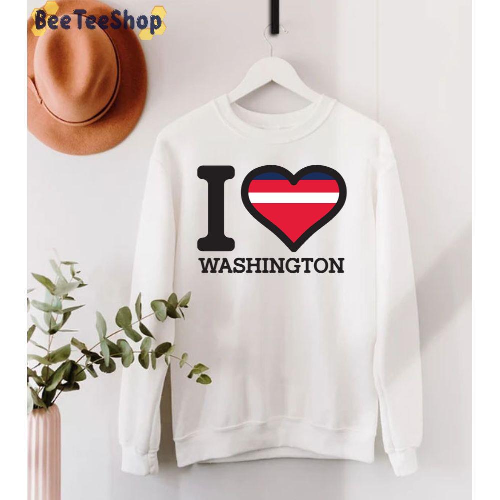 I Love Washington Wizards Basketball Unisex T-Shirt I Love Washington Wizards Basketball Unisex T-Shirt