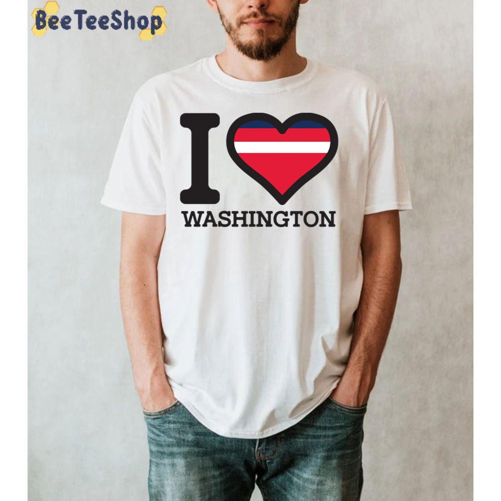 I Love Washington Wizards Basketball Unisex T-Shirt I Love Washington Wizards Basketball Unisex T-Shirt