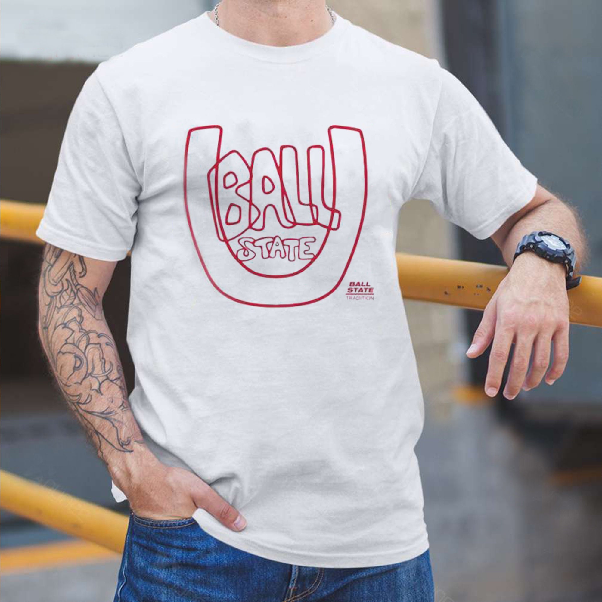 Iconic Vintage Ball State U Baseball Unisex T-Shirt Iconic Vintage Ball State U Baseball Unisex T-Shirt