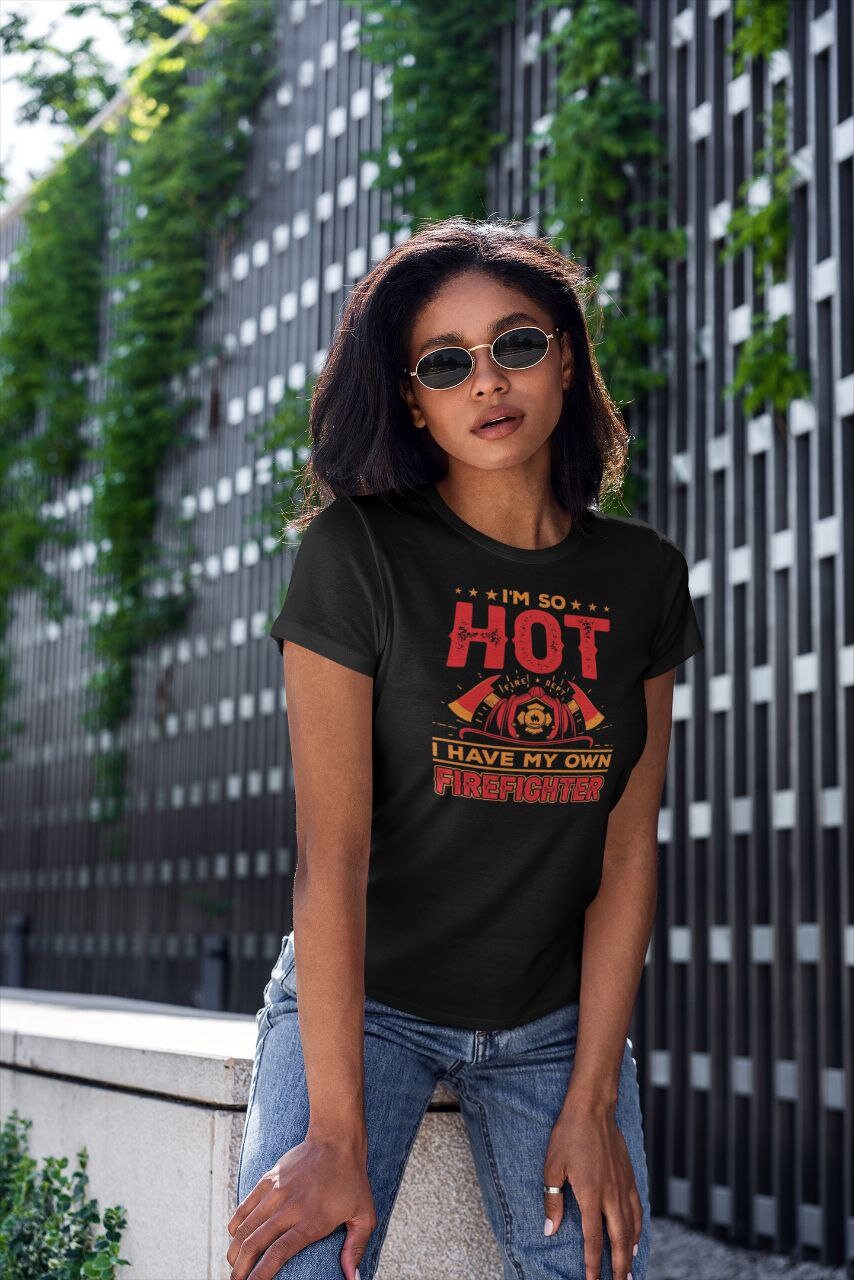 I'm So Hot I Come With My Own Firefighter Unisex T-Shirt I'm So Hot I Come With My Own Firefighter Unisex T-Shirt