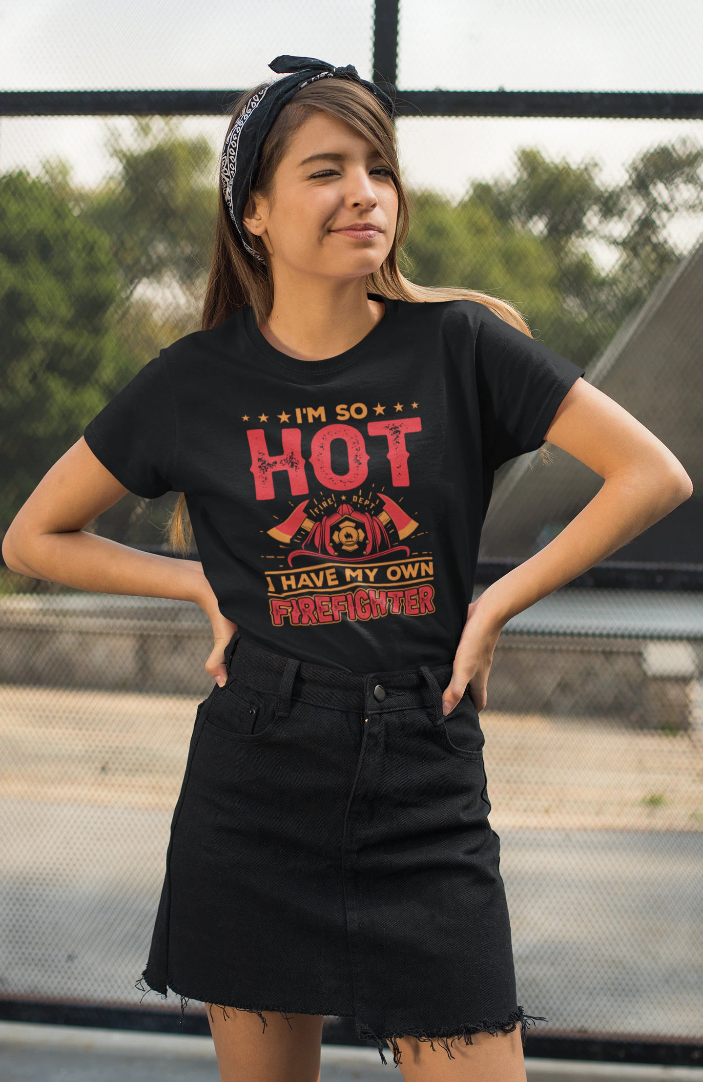 I'm So Hot I Come With My Own Firefighter Unisex T-Shirt I'm So Hot I Come With My Own Firefighter Unisex T-Shirt