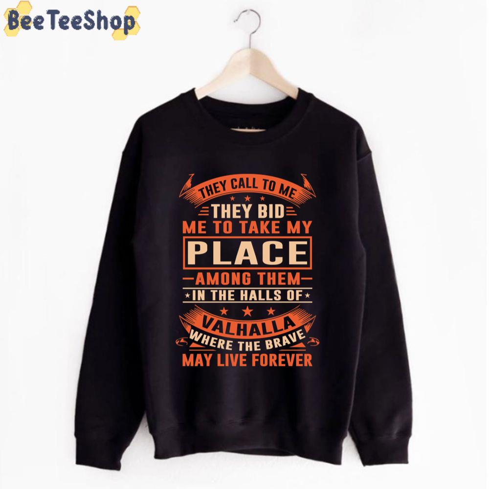 In The Halls Of Valhalla Game Unisex T-Shirt In The Halls Of Valhalla Game Unisex T-Shirt