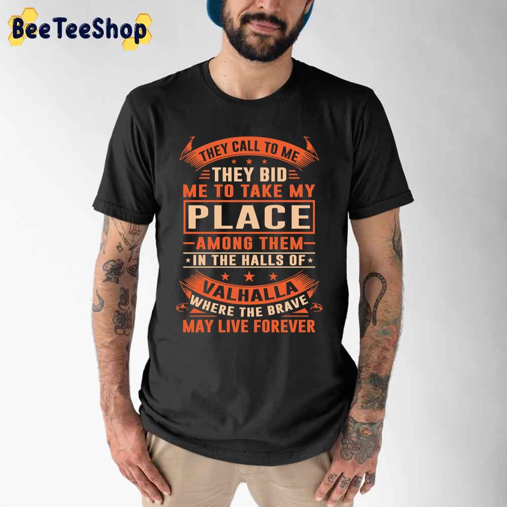 In The Halls Of Valhalla Game Unisex T-Shirt In The Halls Of Valhalla Game Unisex T-Shirt