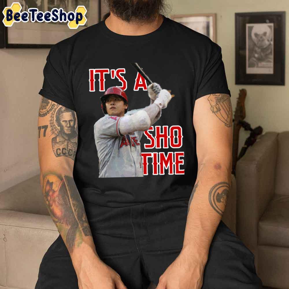 It's A Shotime Los Angeles Angels Baseball Unisex T-Shirt It's A Shotime Los Angeles Angels Baseball Unisex T-Shirt