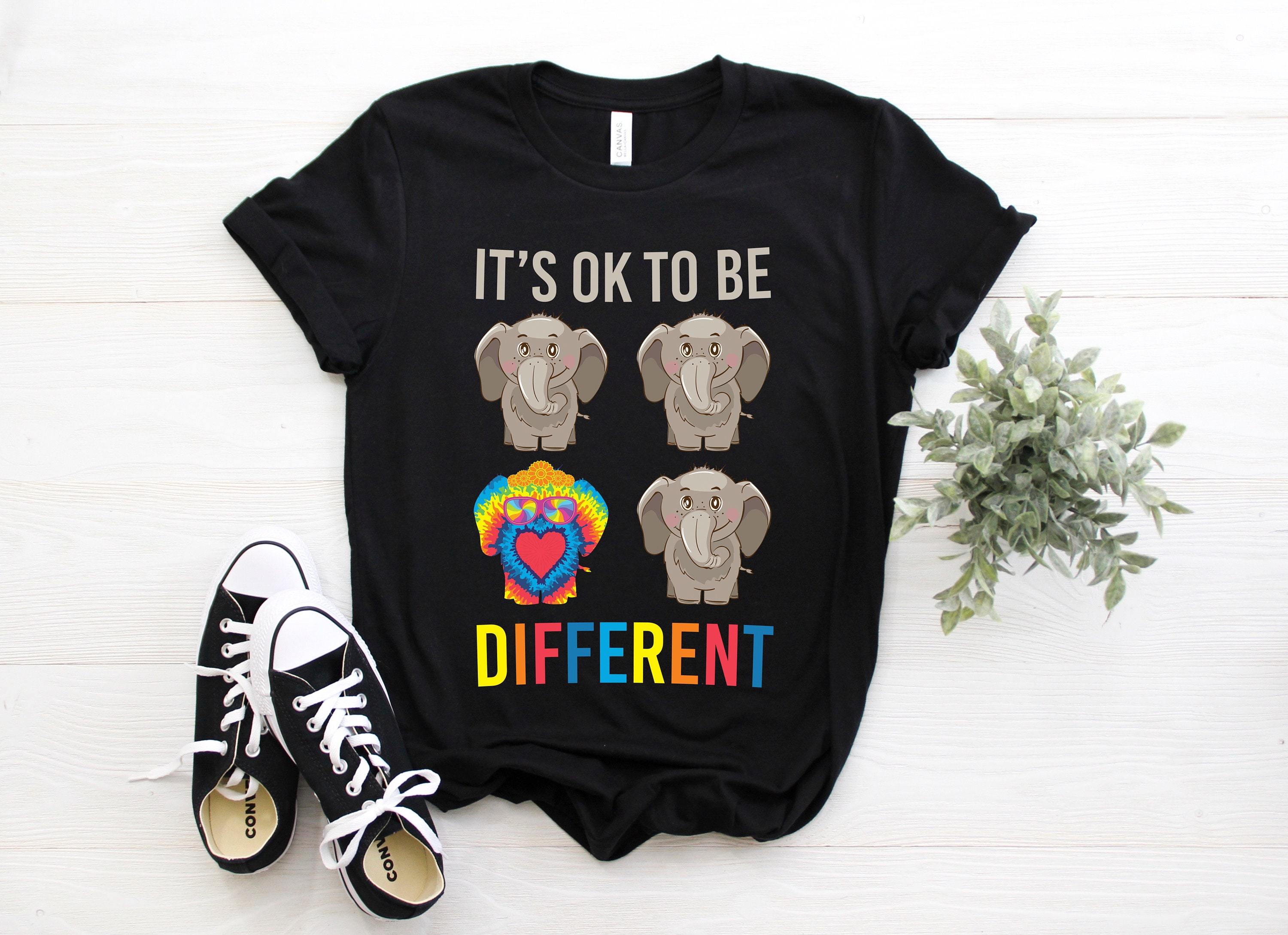 It’s Ok To Be Different Hippie Unisex T-Shirt