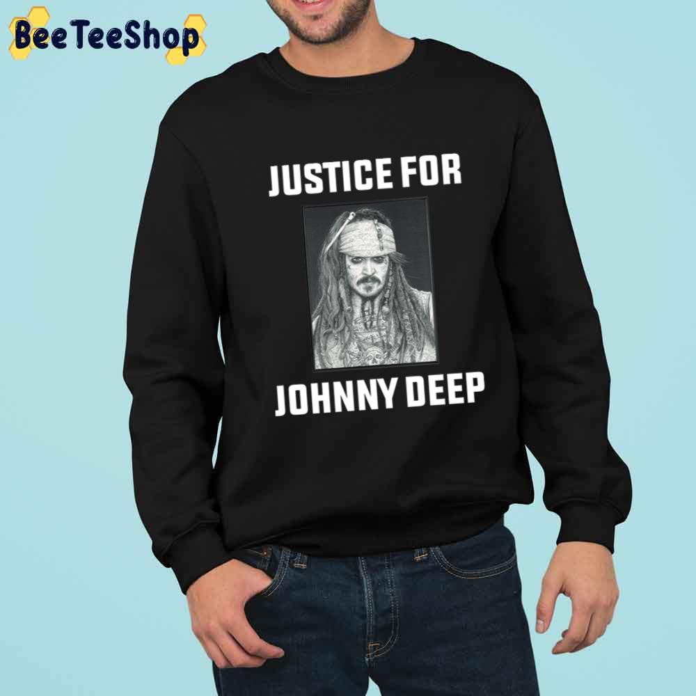 Jack Sparrow Justice For Johnny Depp Unisex T-Shirt Jack Sparrow Justice For Johnny Depp Unisex T-Shirt