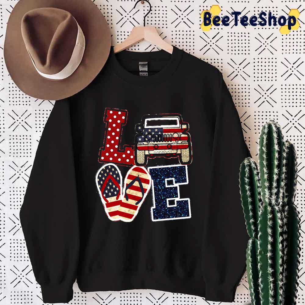 Jeep Lover Usa Flag Unisex T-Shirt Jeep Lover Usa Flag Unisex T-Shirt