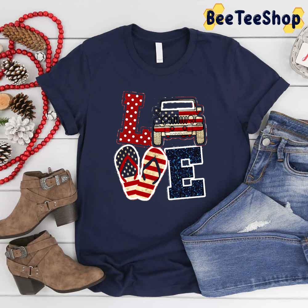 Jeep Lover Usa Flag Unisex T-Shirt Jeep Lover Usa Flag Unisex T-Shirt