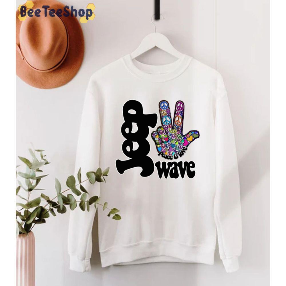 Jeep Wave Brand Hand Unisex T-Shirt Jeep Wave Brand Hand Unisex T-Shirt