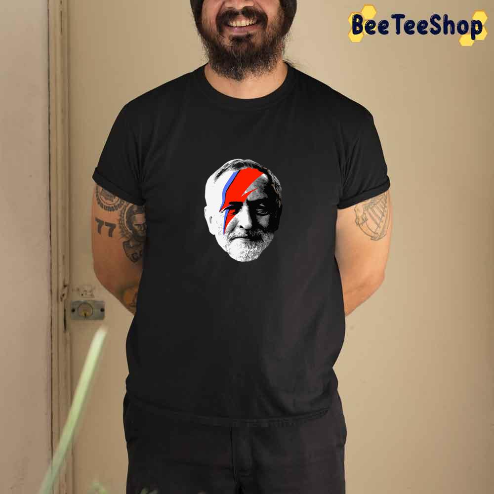 Jeremy Corbyn David Bowie Style Unisex T-Shirt Jeremy Corbyn David Bowie Style Unisex T-Shirt