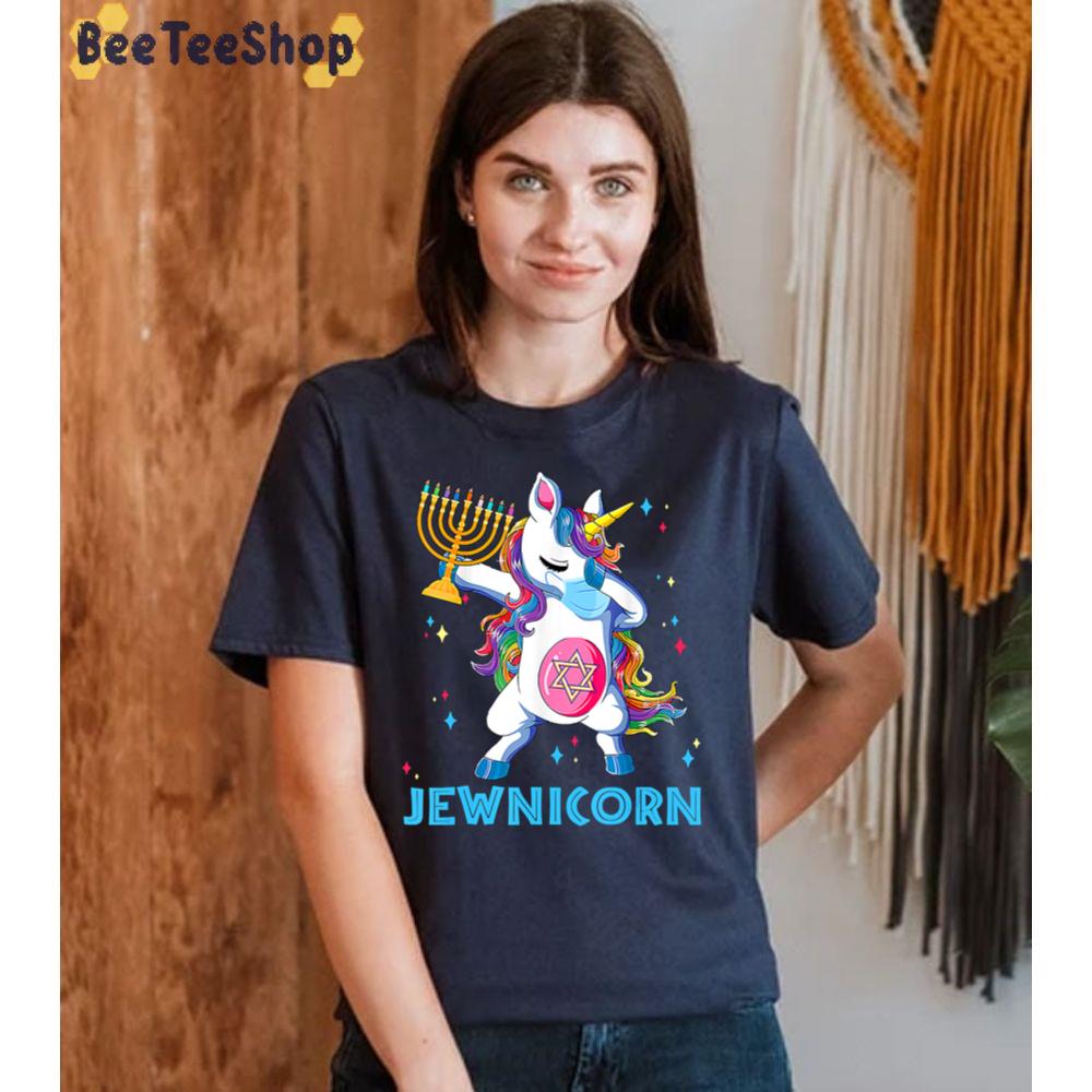 Jewnicorn Funny Hanukkah Unicorn Girl Unisex Sweatshirt Jewnicorn Funny Hanukkah Unicorn Girl Unisex Sweatshirt
