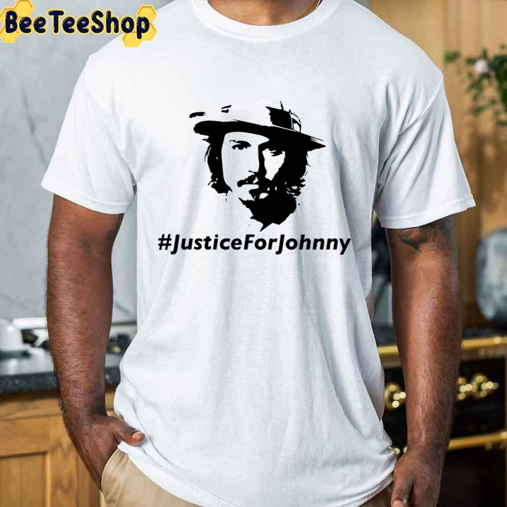 Justice For Johnny Vector Johnny Depp Unisex T-Shirt Justice For Johnny Vector Johnny Depp Unisex T-Shirt