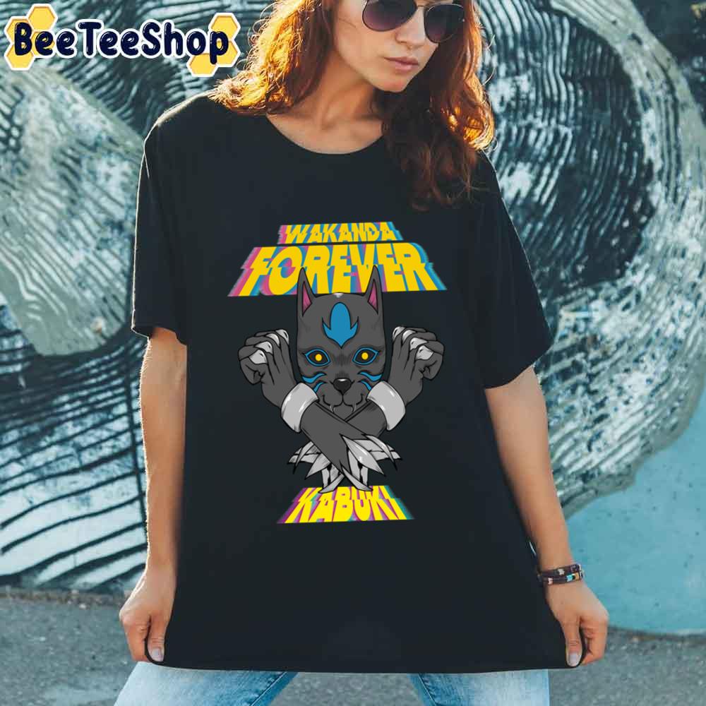 Kabuki Wakanda Forever Unisex T-Shirt Kabuki Wakanda Forever Unisex T-Shirt