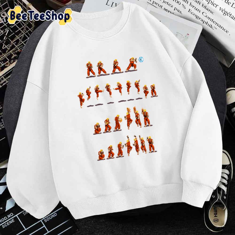 Ken Street Fighter Game unisex Sweatshirt Ken Street Fighter Game unisex Sweatshirt