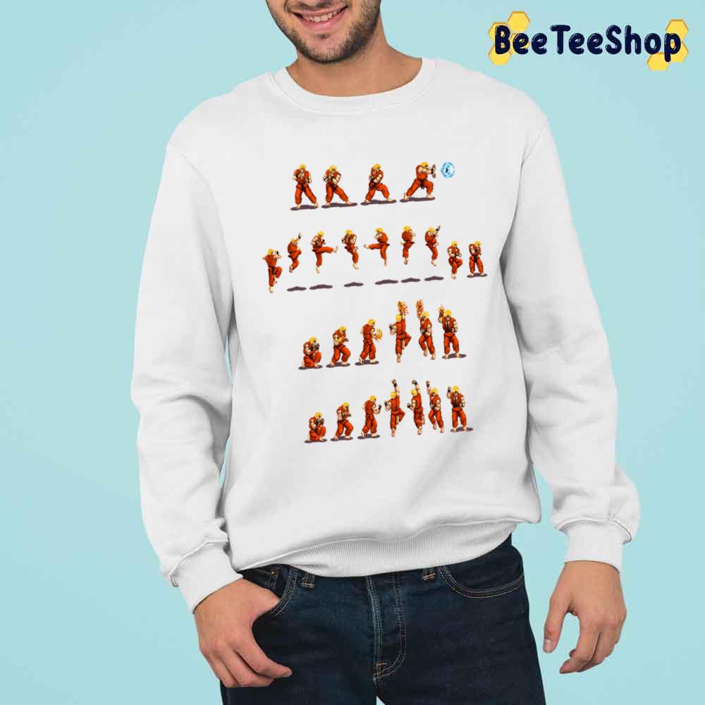 Ken Street Fighter Game Unisex T-Shirt Ken Street Fighter Game Unisex T-Shirt