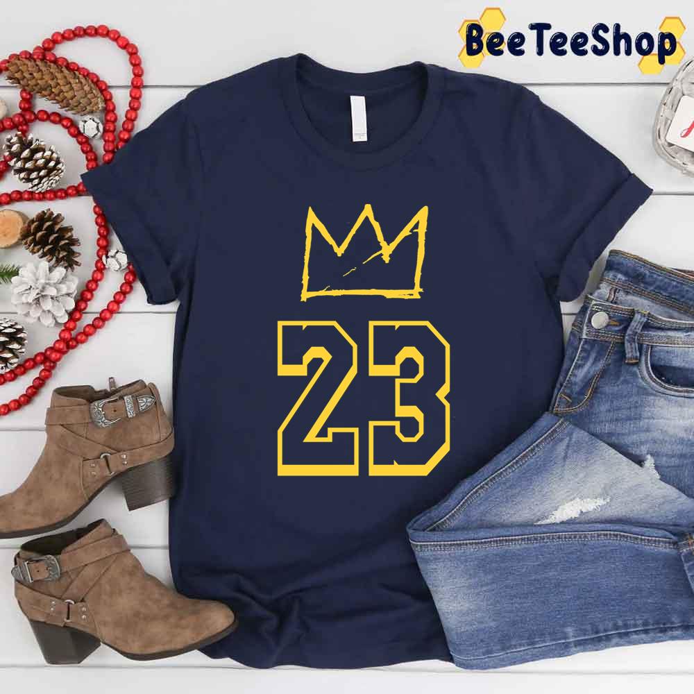 Kings Crown 23 LA Basketball Sport Unisex T-Shirt Kings Crown 23 LA Basketball Sport Unisex T-Shirt