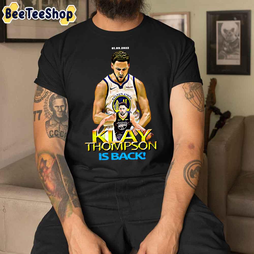 Klay Thompson Golden State Warriors Basketball Unisex T-Shirt Klay Thompson Golden State Warriors Basketball Unisex T-Shirt