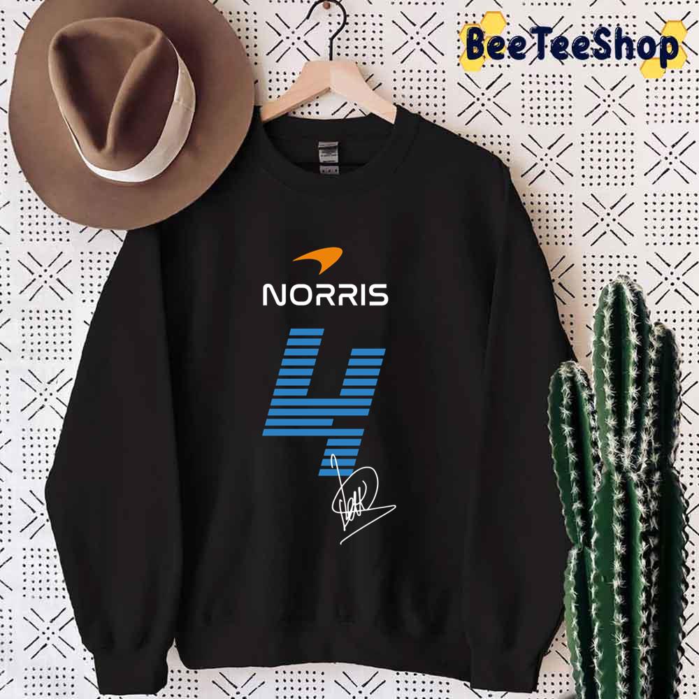 Lando Norris 4 F1 2022 Racing Unisex T-Shirt Lando Norris 4 F1 2022 Racing Unisex T-Shirt