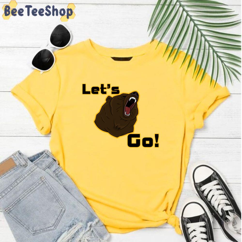 Let's Bear Go! Boston Bruins Hockey Unisex T-Shirt Let's Bear Go! Boston Bruins Hockey Unisex T-Shirt
