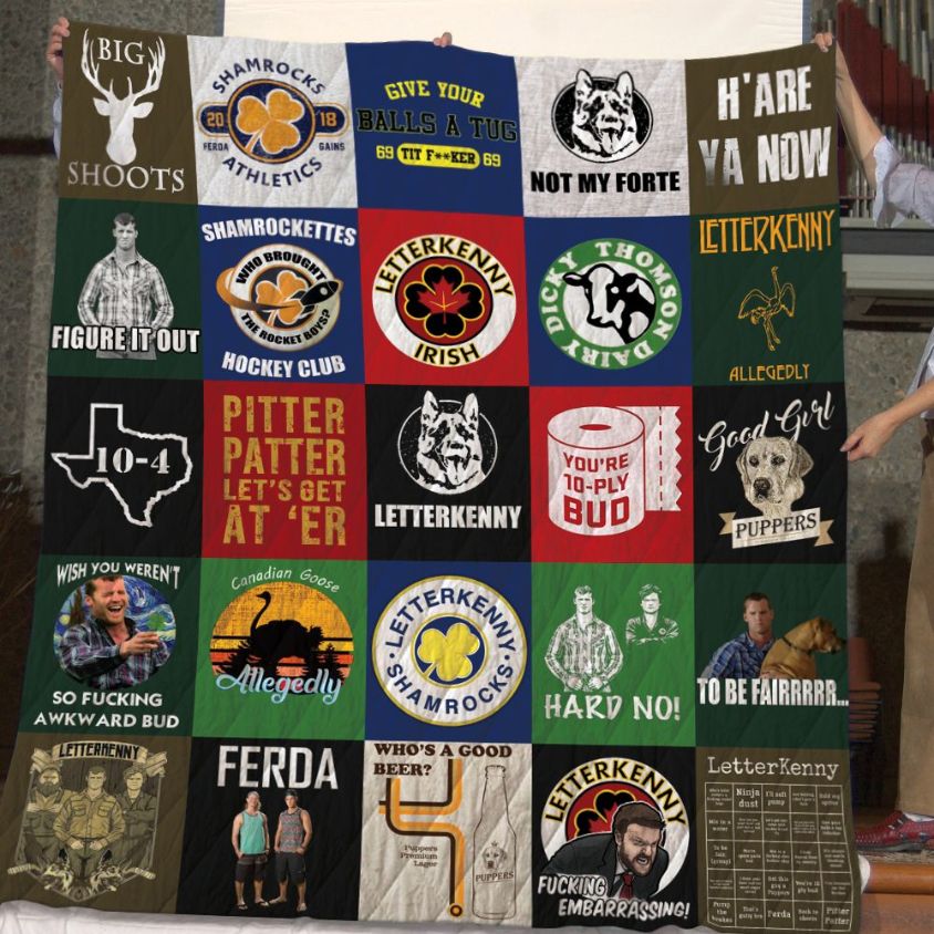 Letterkenny Quilt Blanket Letterkenny Quilt Blanket