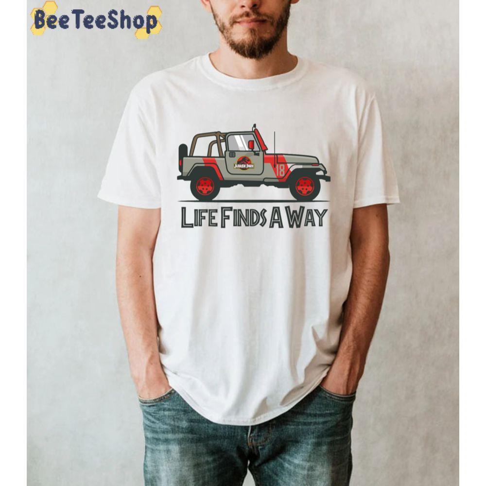 Life Finds Away Jeep Unisex T-Shirt Life Finds Away Jeep Unisex T-Shirt