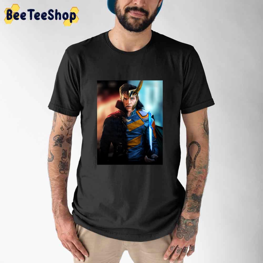 Loki And Doctor Strange In The Multiverse Of Madness Unisex T-Shirt Loki And Doctor Strange In The Multiverse Of Madness Unisex T-Shirt